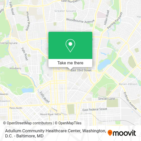 Adullum Community Healthcare Center map