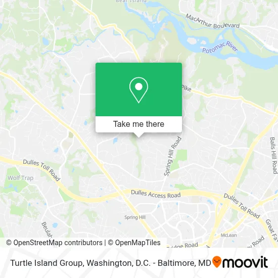 Turtle Island Group map