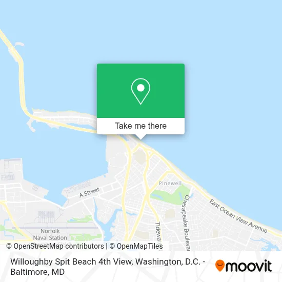 Willoughby Spit Beach 4th View map