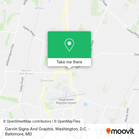 Garvin Signs And Graphix map