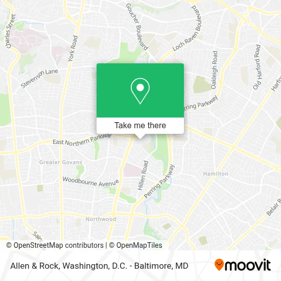 Allen & Rock map