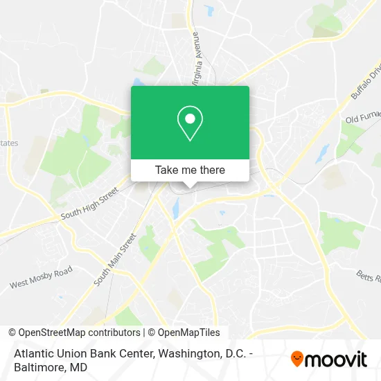 Atlantic Union Bank Center map