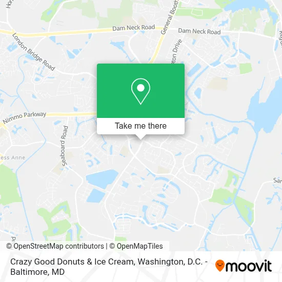 Crazy Good Donuts & Ice Cream map