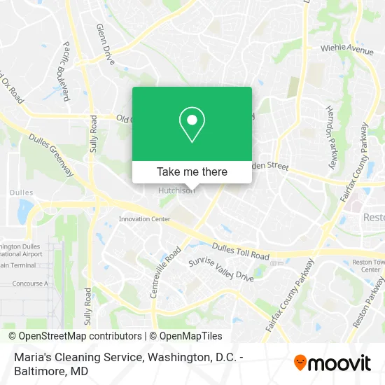 Maria's Cleaning Service map