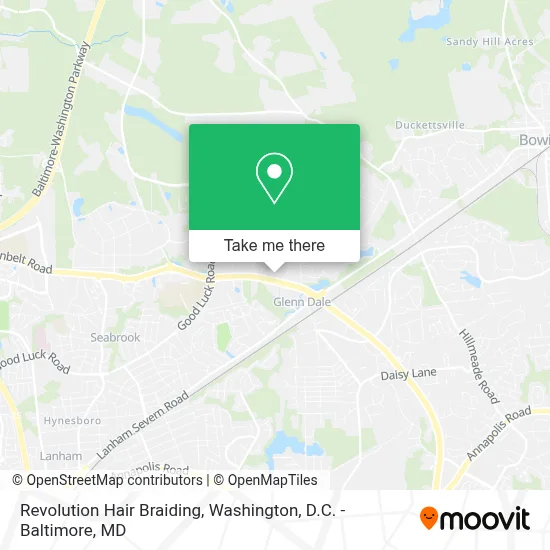Revolution Hair Braiding map