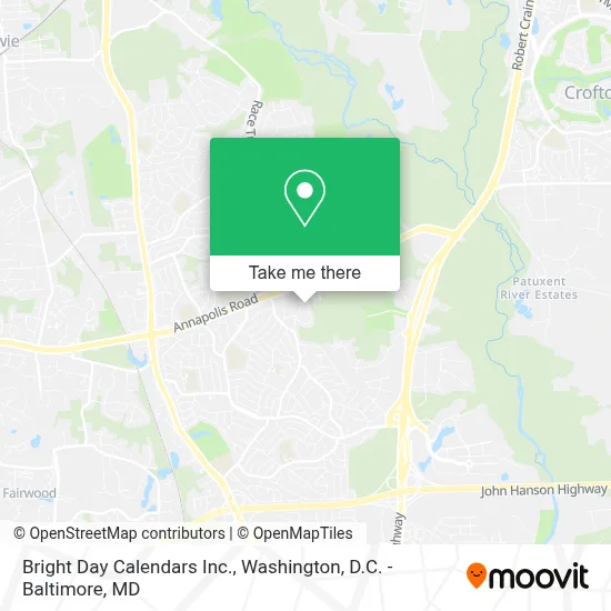 Bright Day Calendars Inc. map