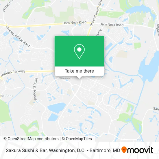 Sakura Sushi & Bar map