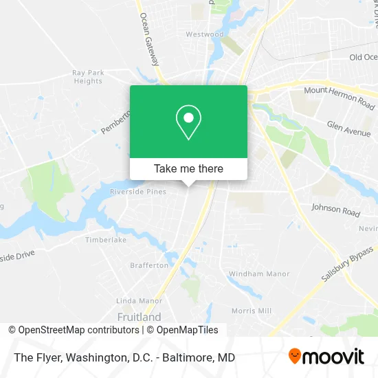 The Flyer map