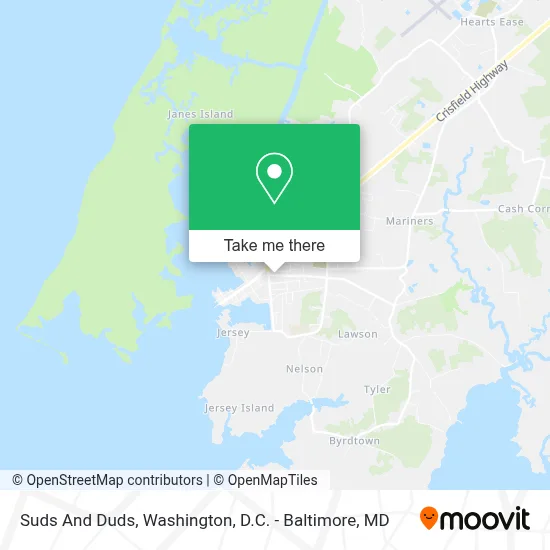 Suds And Duds map