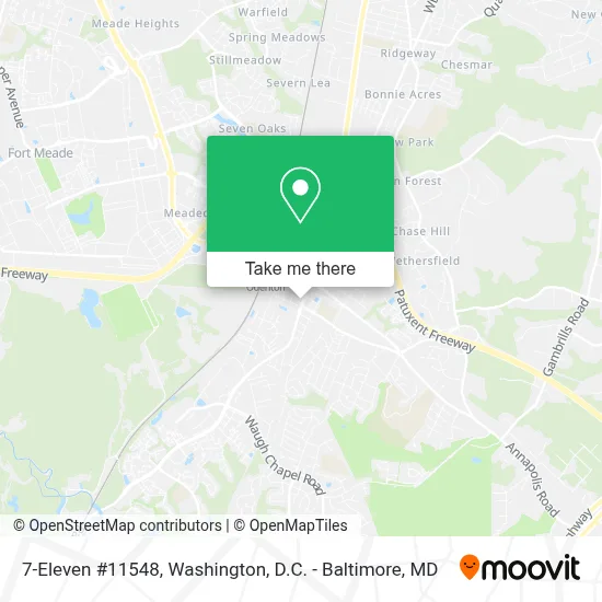 7-Eleven #11548 map