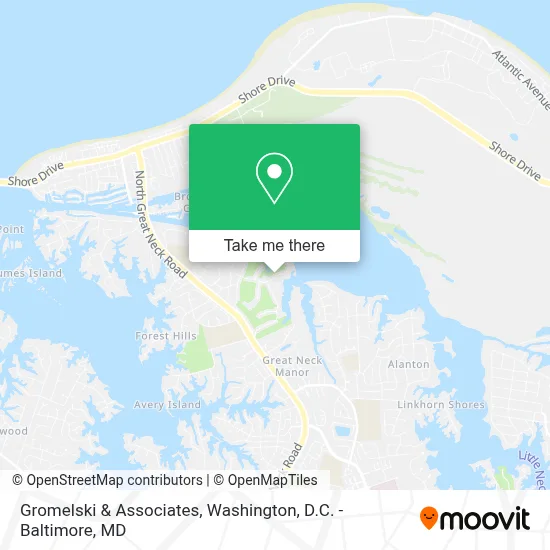 Gromelski & Associates map