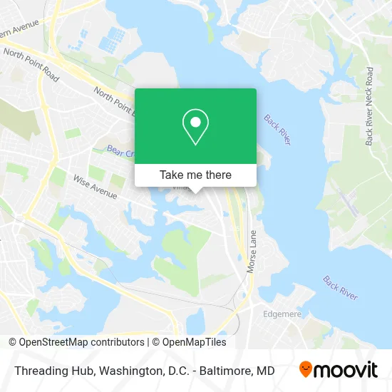 Threading Hub map