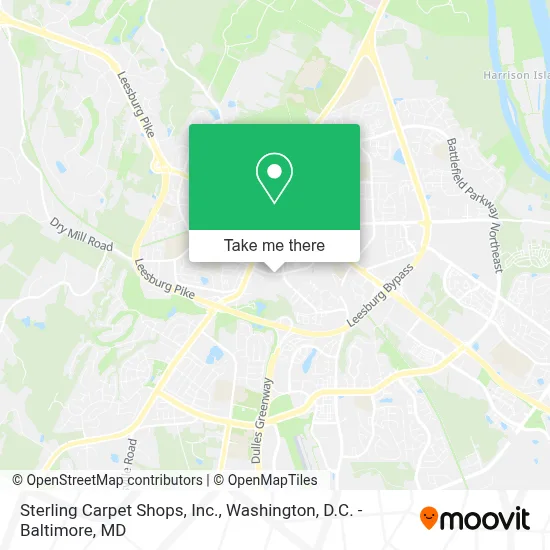 Sterling Carpet Shops, Inc. map