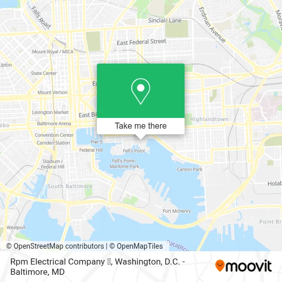 Rpm Electrical Company ⚡ map
