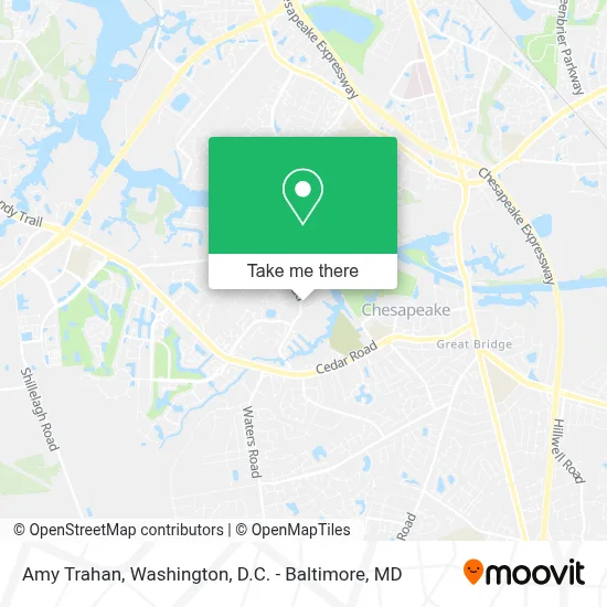 Amy Trahan map