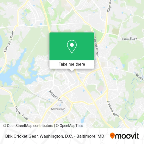 Bkk Cricket Gear map