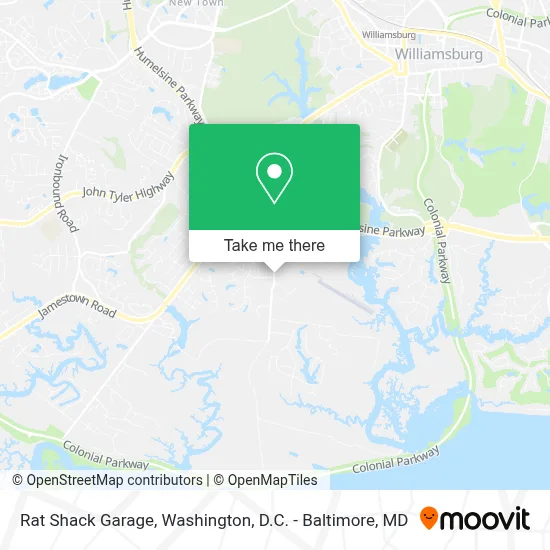 Rat Shack Garage map