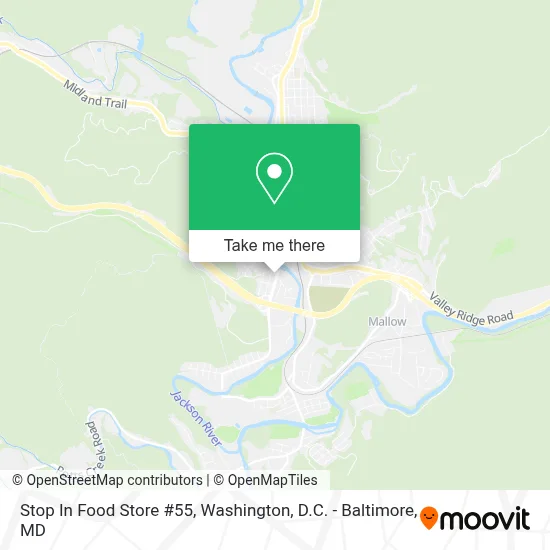 Stop In Food Store #55 map