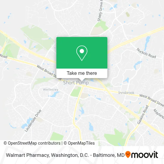 Walmart Pharmacy map