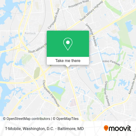 T-Mobile map