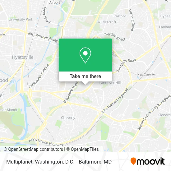 Multiplanet map