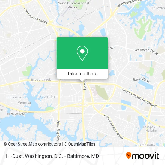 Hi-Dust map