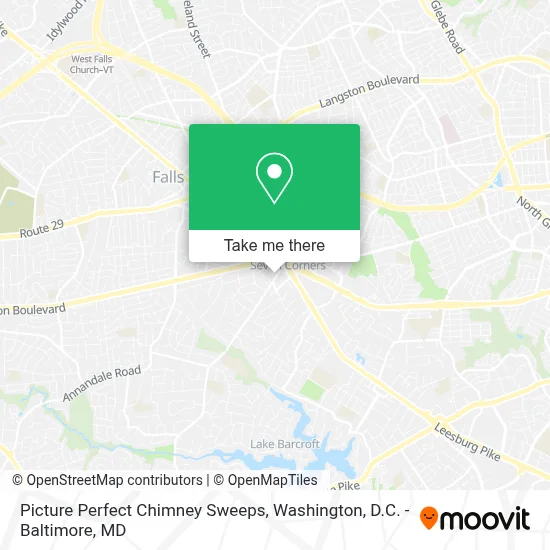 Picture Perfect Chimney Sweeps map
