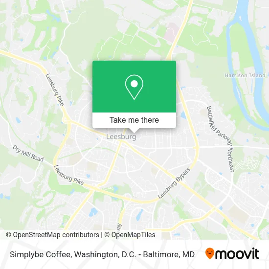 Simplybe Coffee map