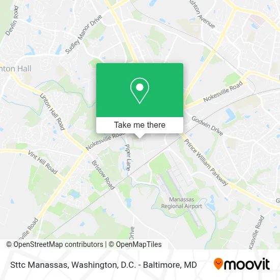 Sttc Manassas map