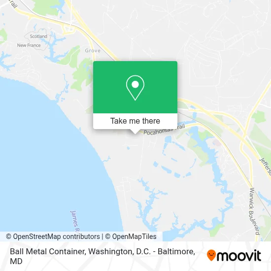 Ball Metal Container map