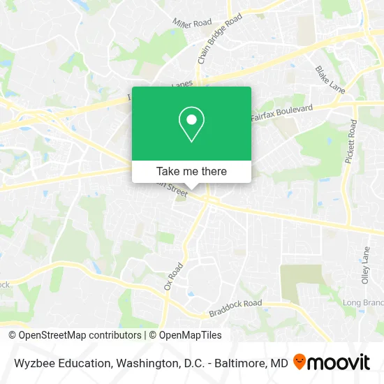 Wyzbee Education map