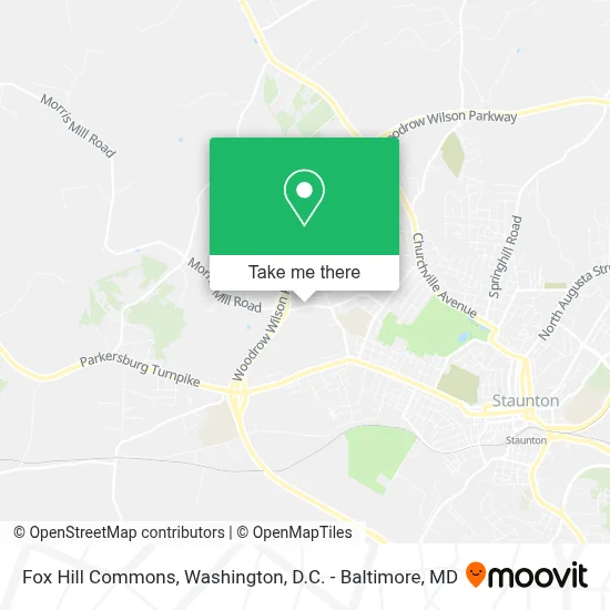 Fox Hill Commons map