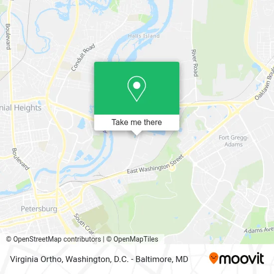 Virginia Ortho map