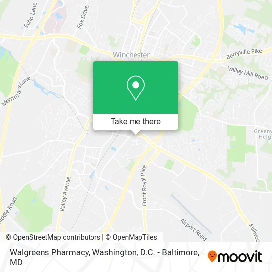 Walgreens Pharmacy map