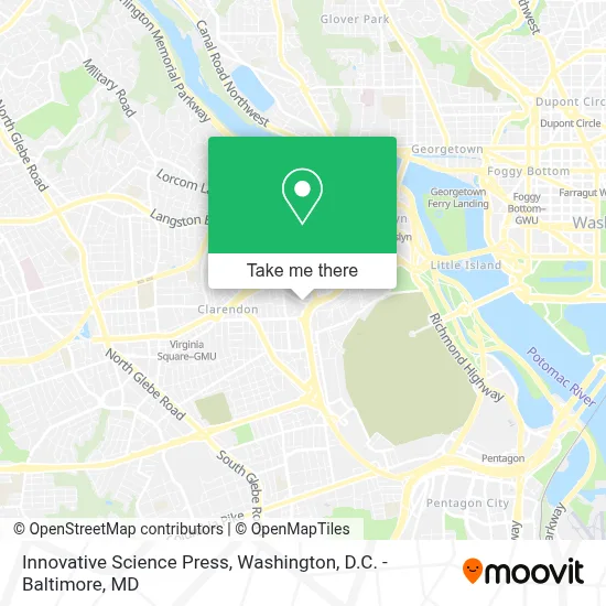 Innovative Science Press map