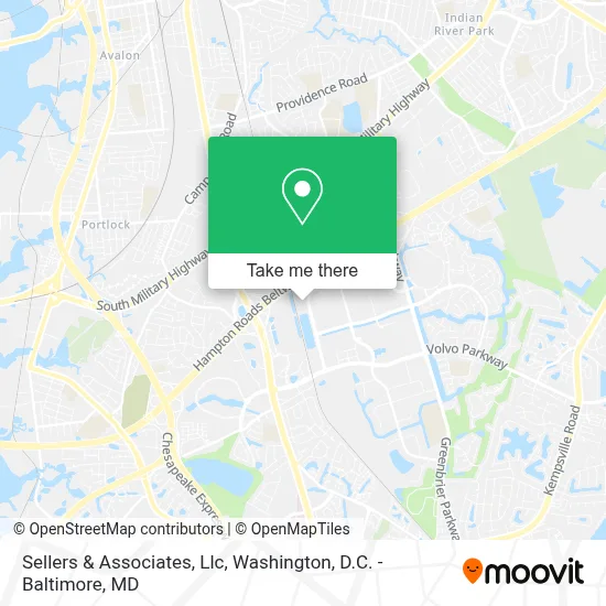 Sellers & Associates, Llc map