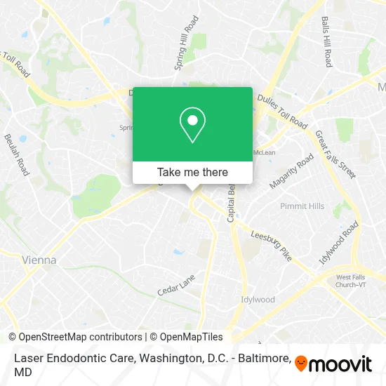 Laser Endodontic Care map