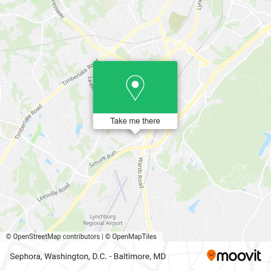 Sephora map