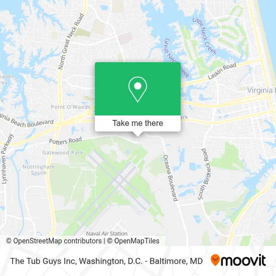 The Tub Guys Inc map