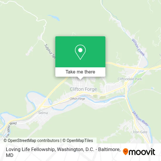 Loving Life Fellowship map