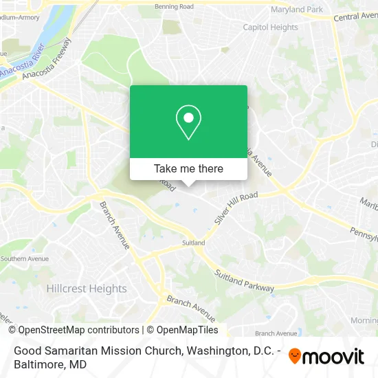 Good Samaritan Mission Church map