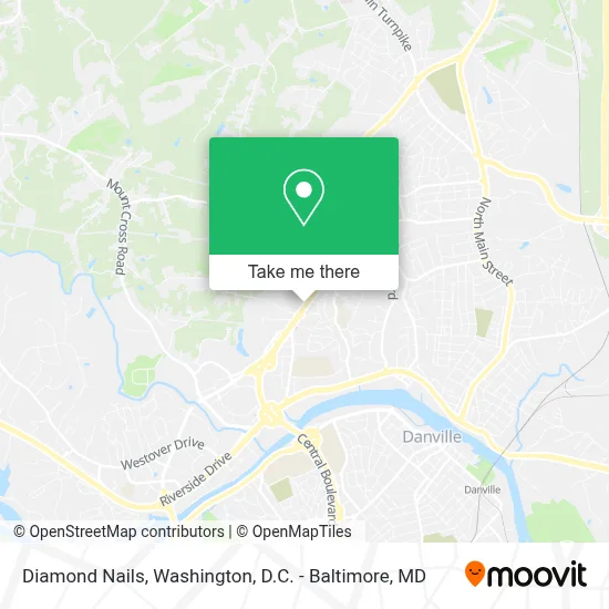 Diamond Nails map
