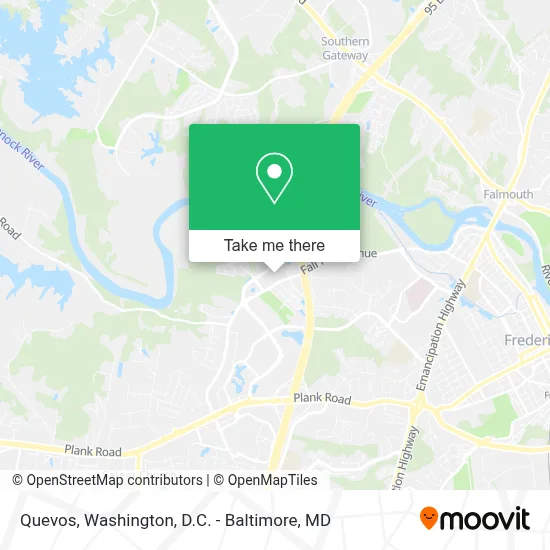 Quevos map