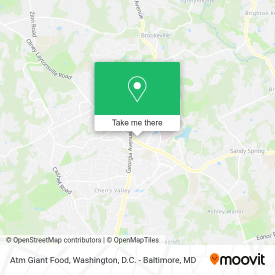 Atm Giant Food map