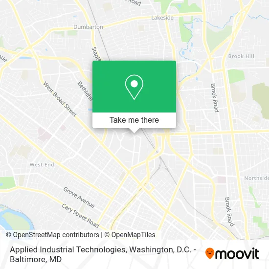 Applied Industrial Technologies map