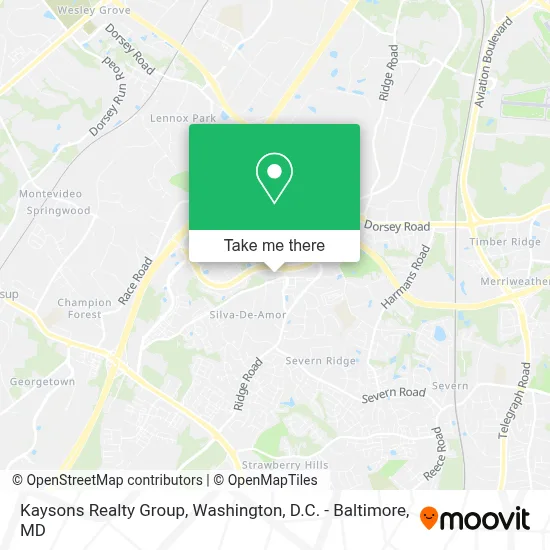 Kaysons Realty Group map
