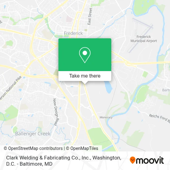 Clark Welding & Fabricating Co., Inc. map