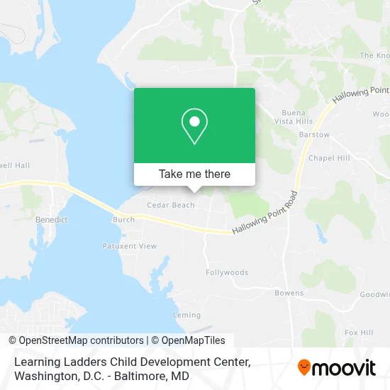 Learning Ladders Child Development Center map