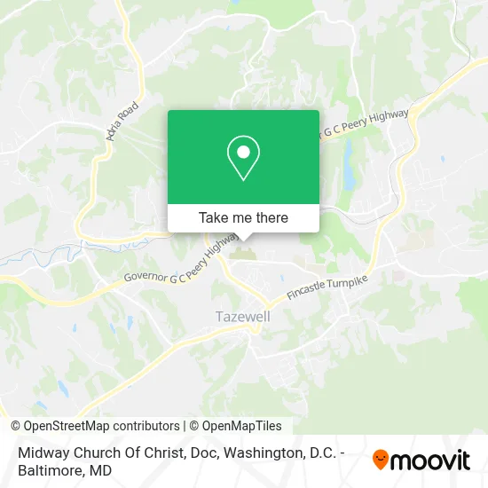 Midway Church Of Christ, Doc map