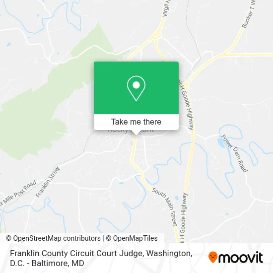 Franklin County Circuit Court Judge map